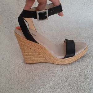 Michael Kors Strappy Wedge Shoes - Size 9.5